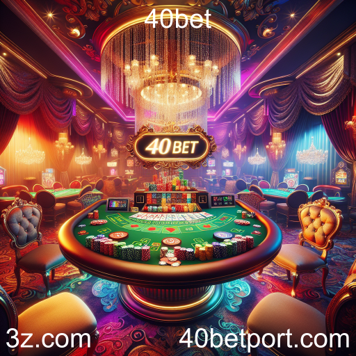 A Magia das Mesas de Jogos no 40bet